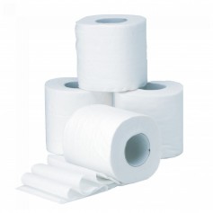 Papier toilette en rouleaux extra blanc