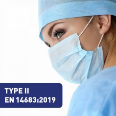 Masques chirurgicaux Haute Filtration EN14683:2019 type IIR