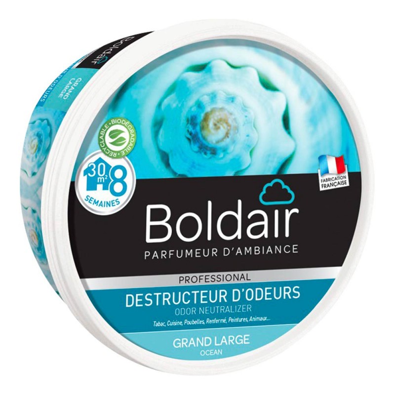 Gel destructeur d'odeur Boldair parfum Marine