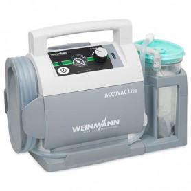 Aspirateur de mucosité Weinmann Accuvac Lite avec réservoir à usage unique