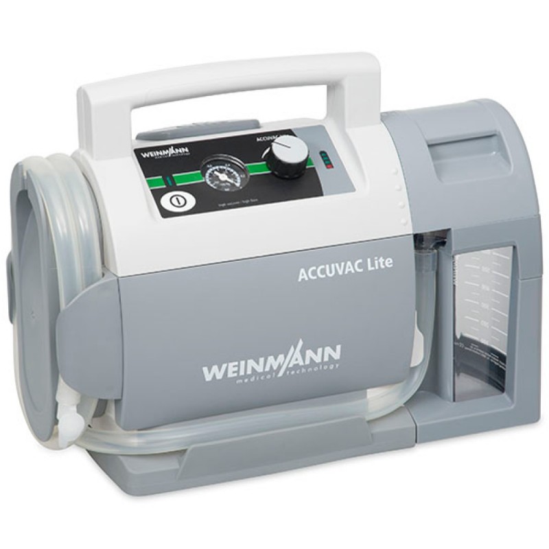 Aspirateur de mucosité Weinmann Accuvac Lite avec réservoir reutilisable