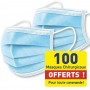 10460 - 100 MASQUES CHIRURGICAUX TYPE II R OFFERTS