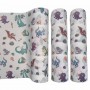 10734 - Draps d'examen 132 fts Motifs enfant micro-gaufrés prédécoupés 38 cm