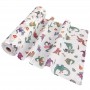 10736 - Draps d'examen 132 fts Motifs enfant micro-gaufrés prédécoupés 38 cm