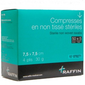 Compresses Stériles Non Tissées RAFFIN