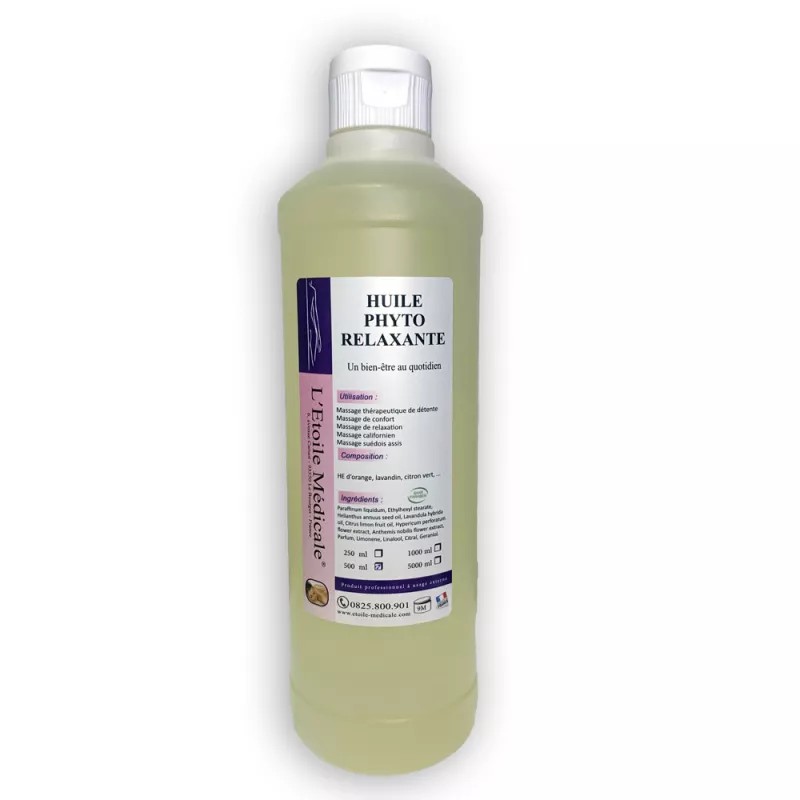 Huile phyto relaxante - 500ML