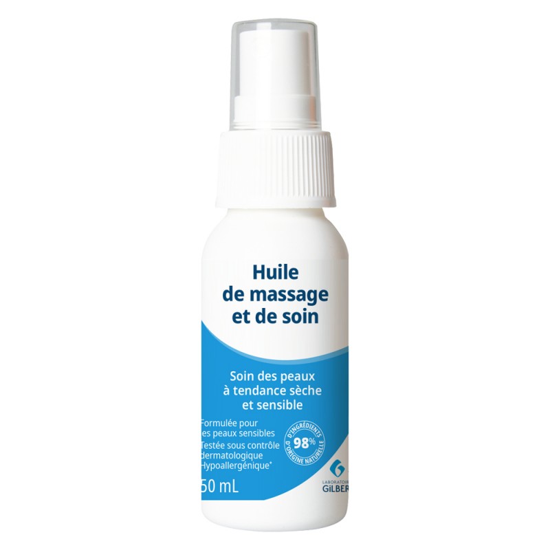 SPRAY HUILE MASSAGE AMANDE DOUCE GILBERT