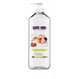 HUILE DE MASSAGE PARFUMÉE FRAISE TOP'KINE - 500ML