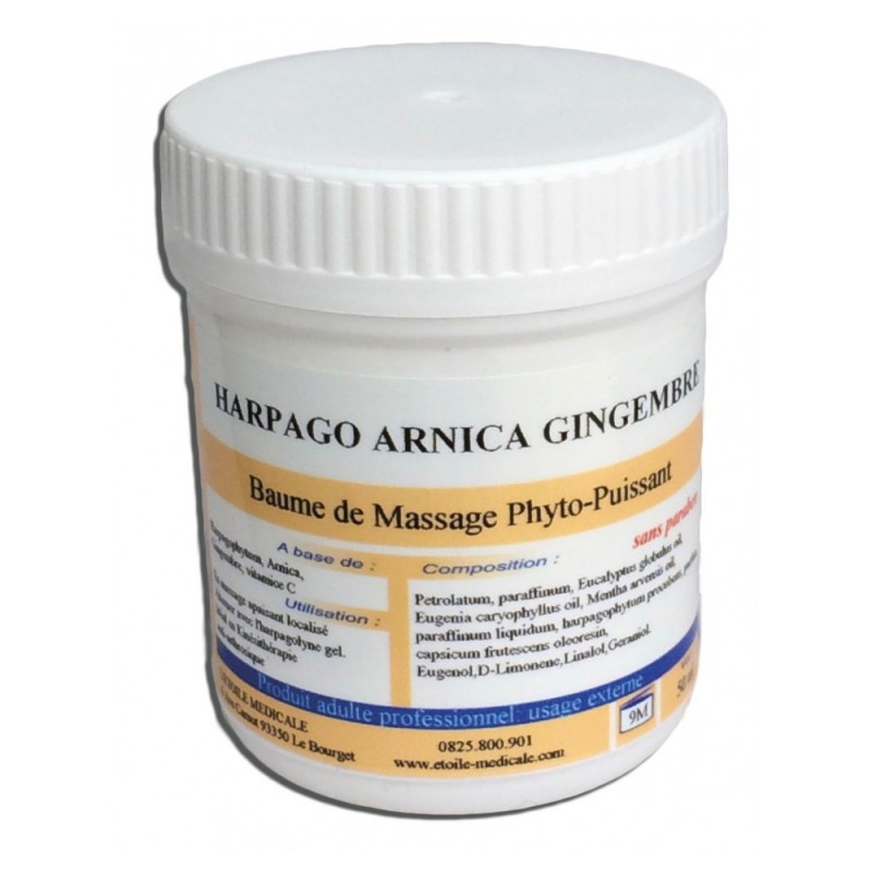 BAUME HARPAGOPHYTUM ARNICA GINGEMBRE - 50ML