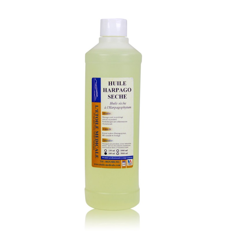 Huile sèche harpagophytum - 500 ML