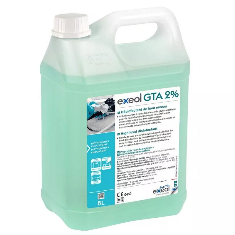 Désinfectant EXEOL GTA 2% - 5L