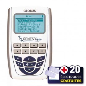 Électrostimulateur GENESY 1500 - GLOBUS ( +20 electrodes OFFERTES