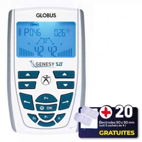 Electrostimulation GENESY S II - GLOBUS ( +20 Electrodes OFFERTES )