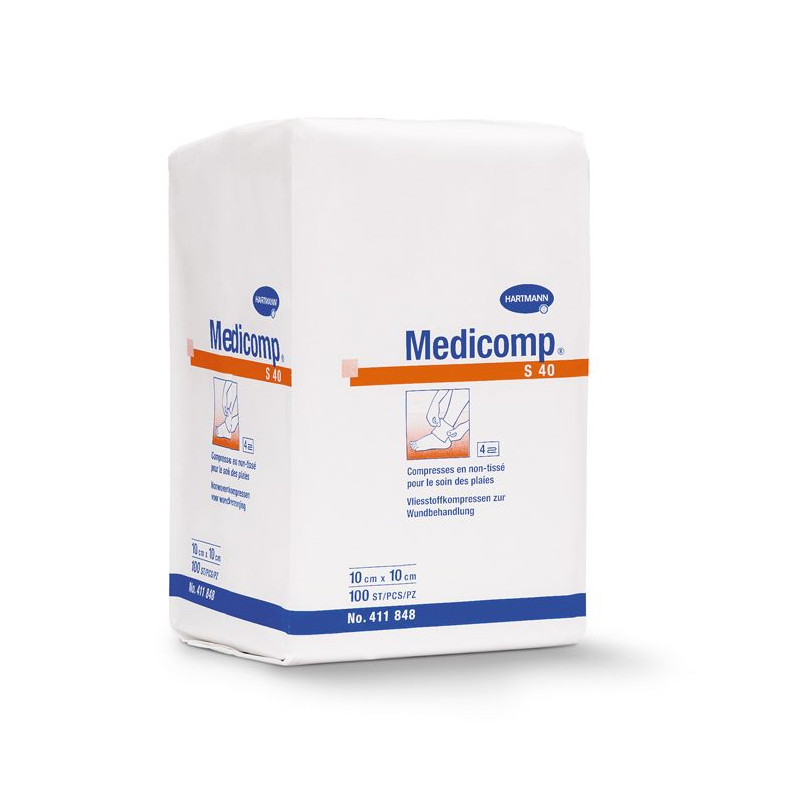 Compresse Medicomp® Hartmann non-tisée non stérile - LD Medical