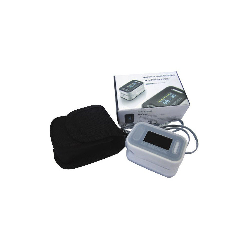 Oxymètre de pouls professionnel à écran OLED compact - LD Medical