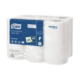 Papier toilette Tork traditionnel blanc - 12 rouleaux