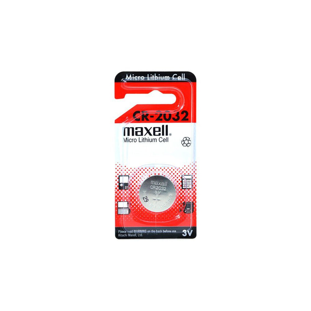 Maxell Pile Bouton Au Lithium Piles Cr1220 3V Pack 5 Multicolore