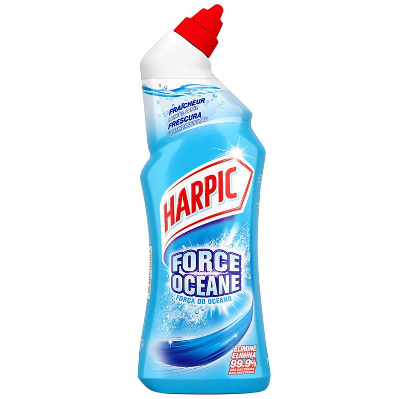Harpic gel nettoyant pour toilettes - désinfectant - 750 ml
