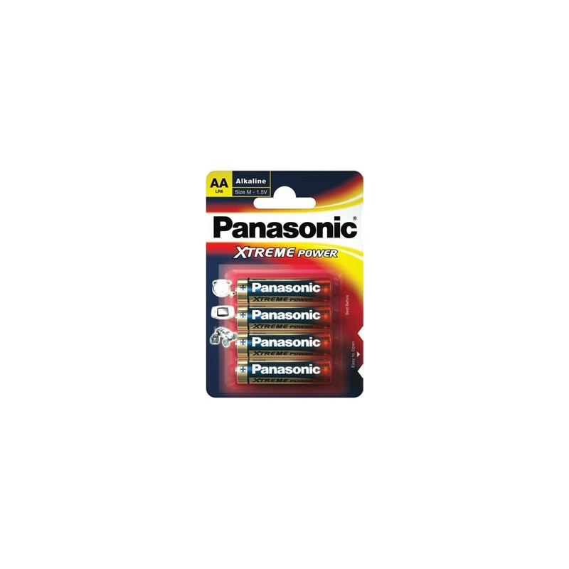 Piles LR06 Panasonic - paquet de 4 - LD Medical
