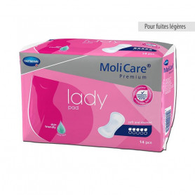 Protection anatomique Molicare Lady Pad Hartmann