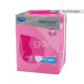 Slips absorbants Molicare Premium Lady Pants 5 et 7 gouttes