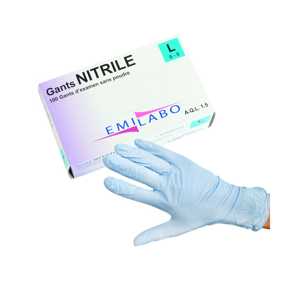 Gants nitrile – Vente gant nitrile Noirs pas cher – Gants médicaux en latex