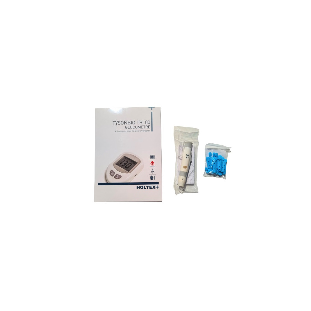 Glucomètre TB100 Holtex Kit de contrôle - LD Medical