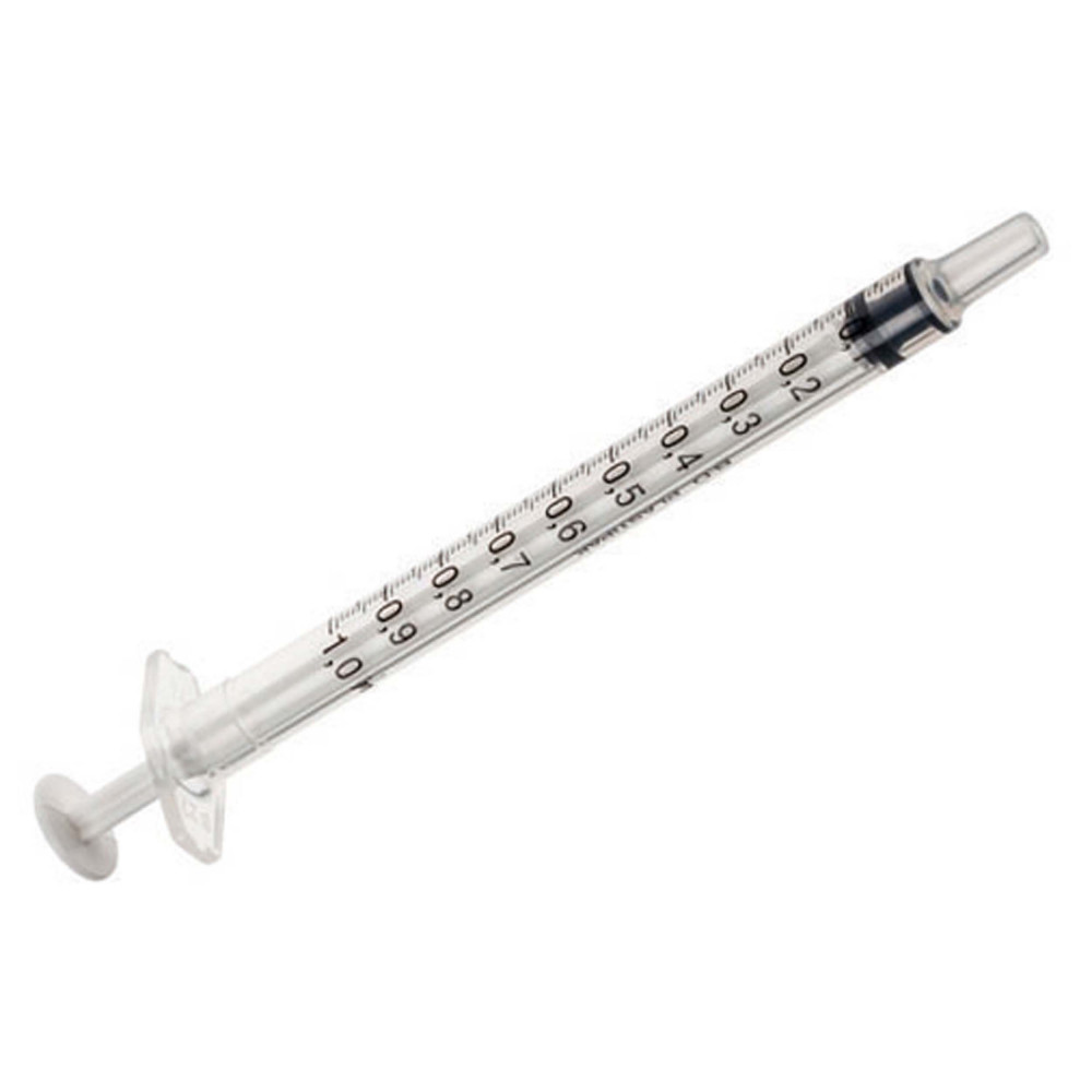 Seringues 1 ml test et sub-q plastipak bd - Drexco Médical
