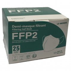 Masque de protection FFP2 Couleurs diverses (enfants & adultes)