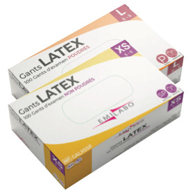 Gant latex - Gants latex stériles – Gants medicaux latex – Gant jetable