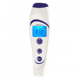thermomètre à mercure médical avec une température de 37 degrés