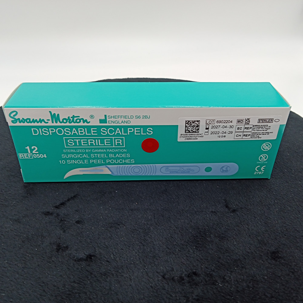 Bistouris stériles à usage unique (boite de 10)
