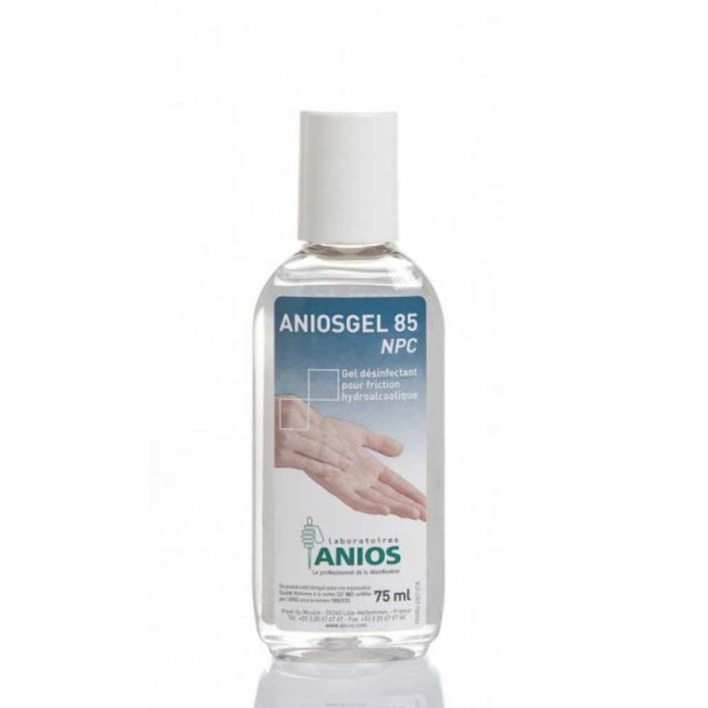 Aniosgel 85 NPC gel hydroalcoolique Anios - format poche 75 ml