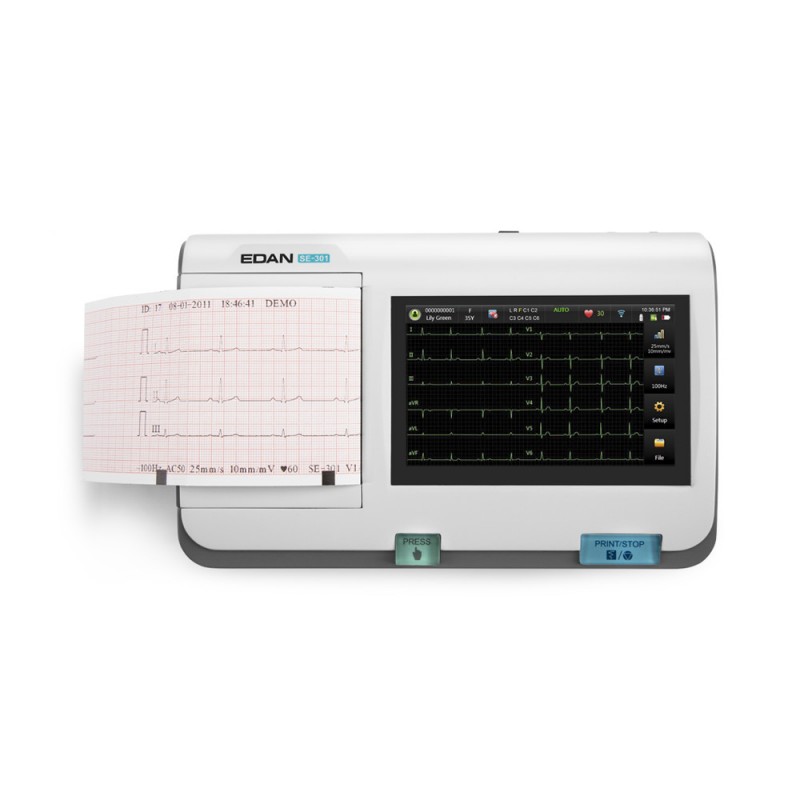 ECG Edan SE-301 tactile 3 pistes