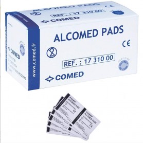 Tampon d'alcool à 70 % Alcomed Pads