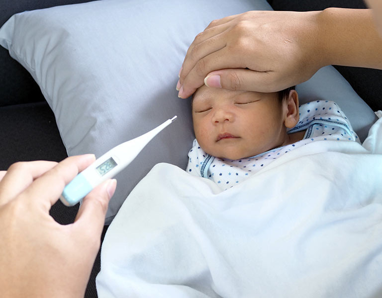 Thermomètre Bébé Médical Étanche Numérique（Il y a une différence de  couleur） - Thermomètre Oral Rectale Axillaire Professionel pour Bébé Enfant